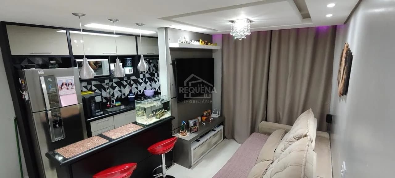 Foto de Apartamento de 02 dormitórios com planejados com sacada e vaga lazer completo